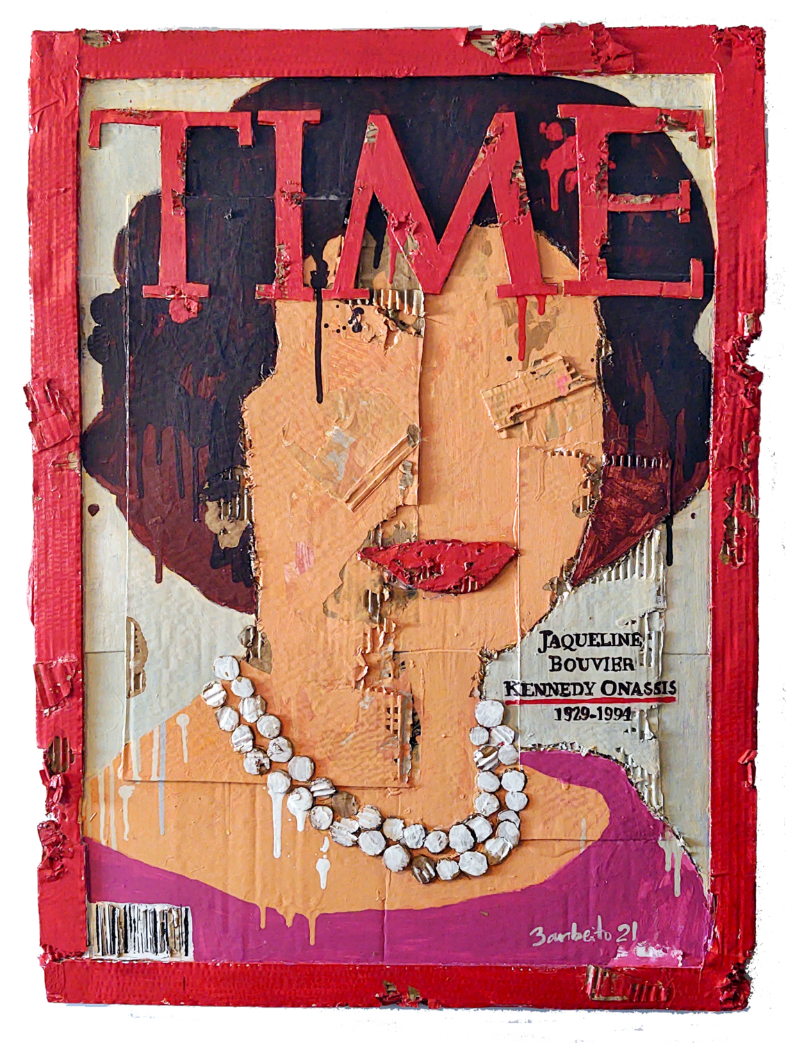 TIME Jesús BARBEITO Original painting for sale