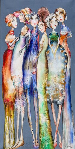 Glamour III by Sniege, Painting for Sale on Select