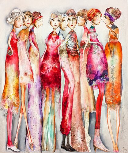 Grâces VIII by Sniege, Painting for Sale on Select