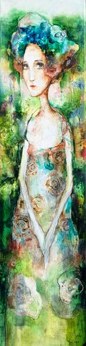 Brocéliande by Sniege, Painting for Sale on Select