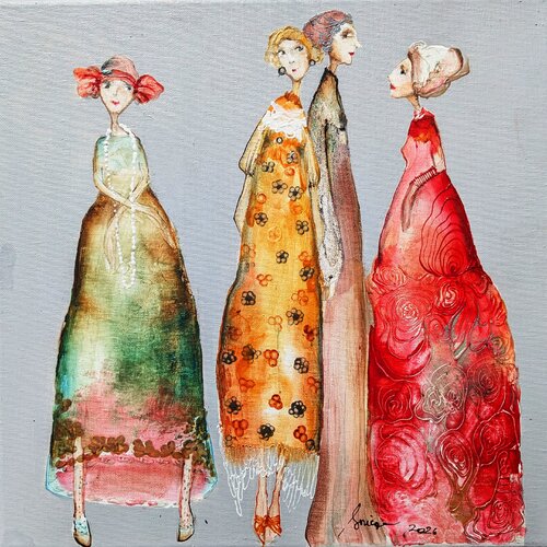 Miniatures Milan by Sniege, Painting for Sale on Select