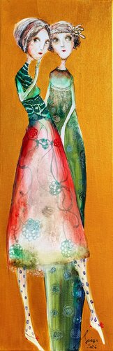 Mesdames   Martine et Dorothy von Sniege, Malerei kaufen auf Select