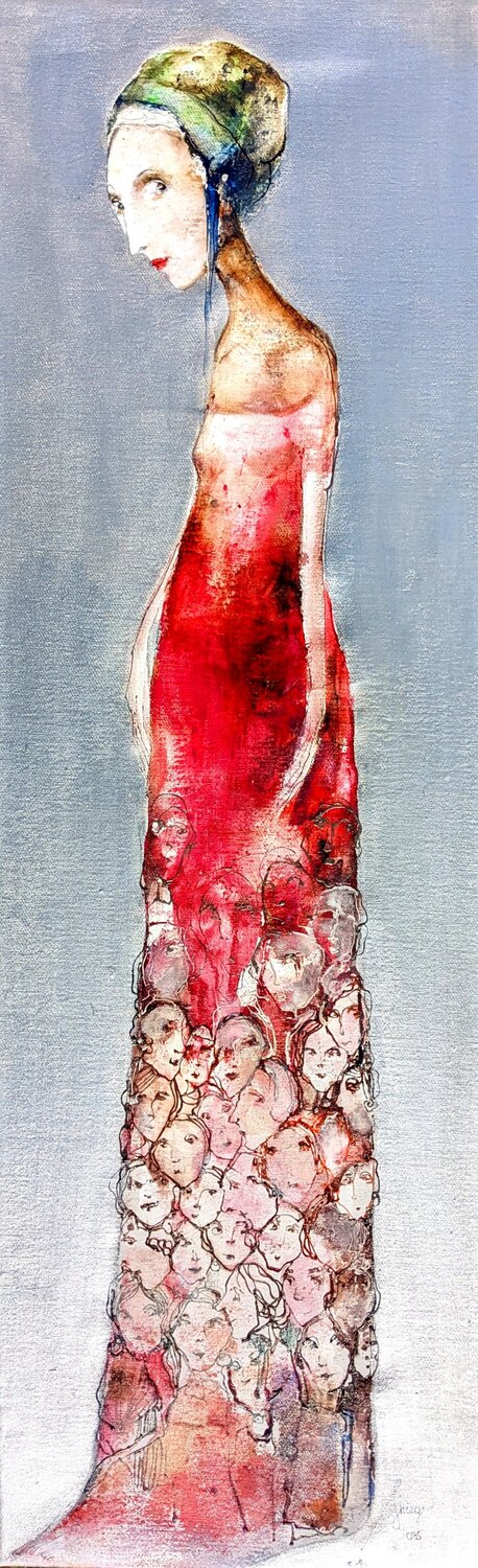 Seductions Sniege Original painting for sale