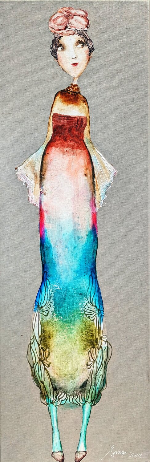 Madame Erika Sniege Original painting for sale