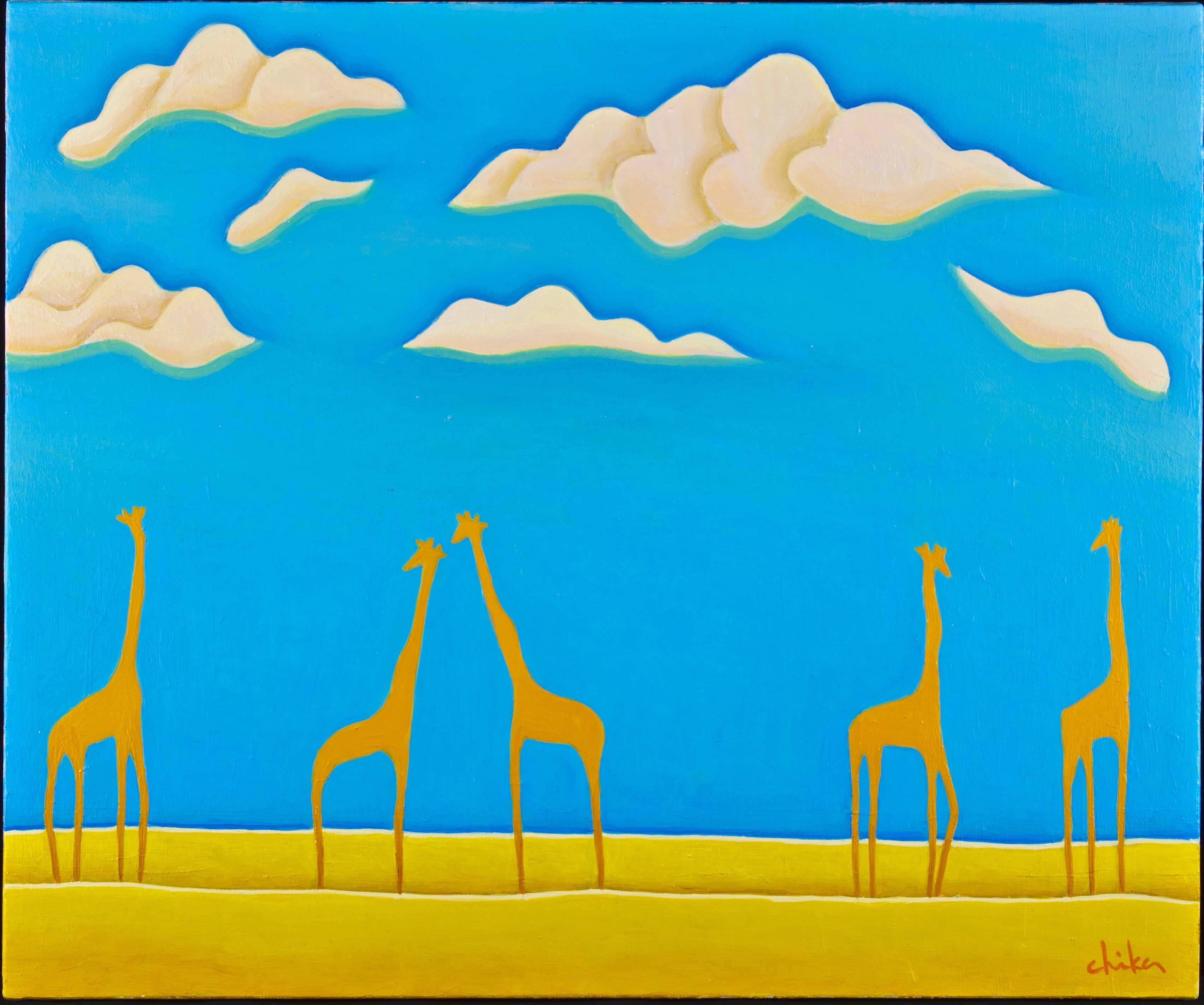 Topic Giraffe paintings