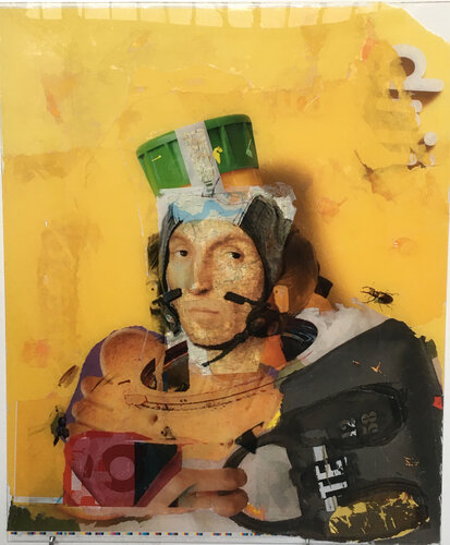 Raphaël dans les étoiles d'après Raphaël - COSMO BORDELLO VI by Nental, Painting for Sale on Select