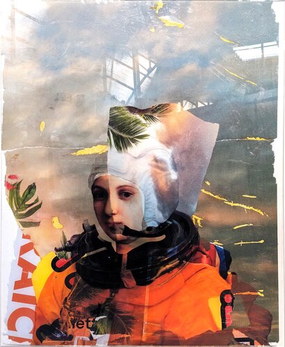 Femme à l'orage by Nental, Painting for Sale on Select