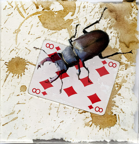 SPIRITO 8 CARREAU SCARABEE by Nental, Painting for Sale on Select