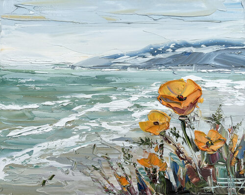 Open Water, Quiet Light by Lisa Elley, Painting for Sale on Select