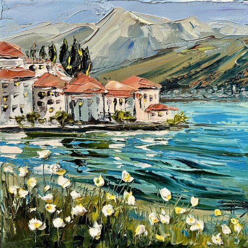 Quietly Como by Lisa Elley, Painting for Sale on Select