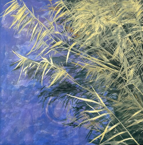 Blue Memory by Evgenija Koch, Painting for Sale on Select