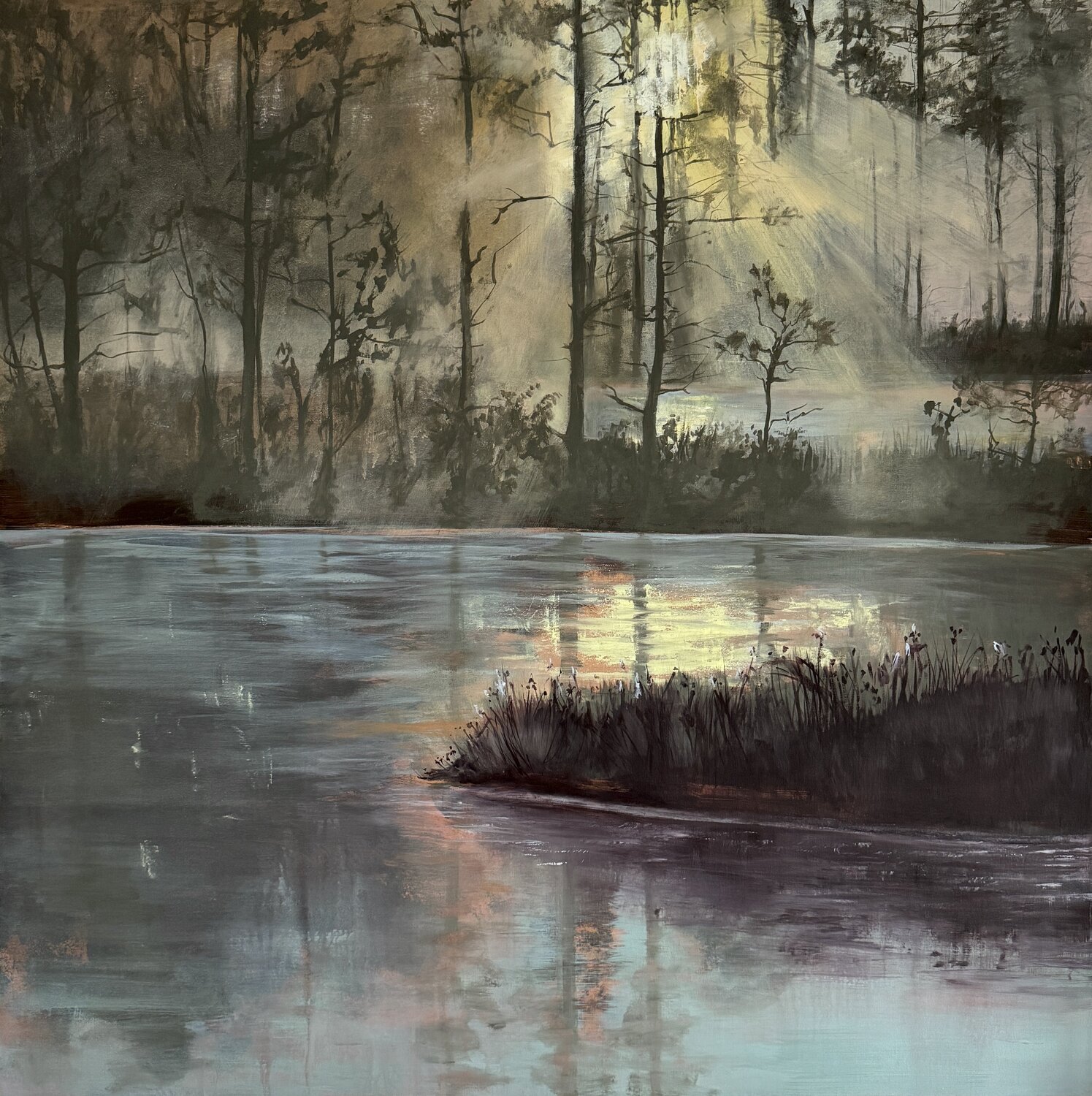 The First Light Evgenija Koch Original painting for sale