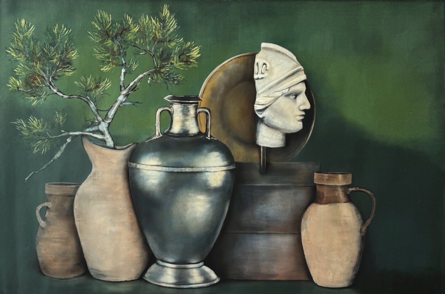 Greek Lifestyle Evgenija Koch Original painting for sale
