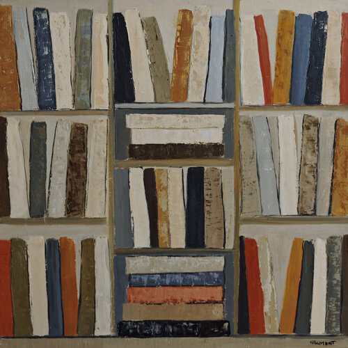 Trame de lecture by Sophie Dumont, Painting for Sale on Select