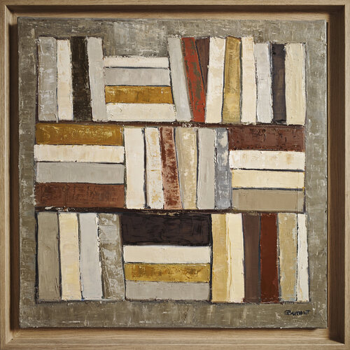 Quiet structure by Sophie Dumont, Painting for Sale on Select