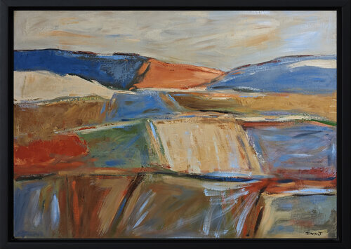 les terres silencieuses by Sophie Dumont, Painting for Sale on Select