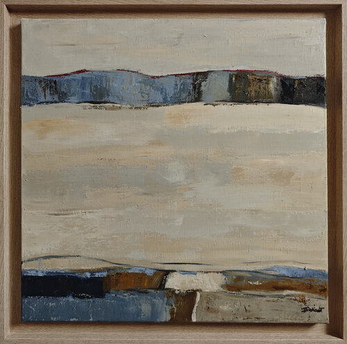 Latitude blanche by Sophie Dumont, Painting for Sale on Select