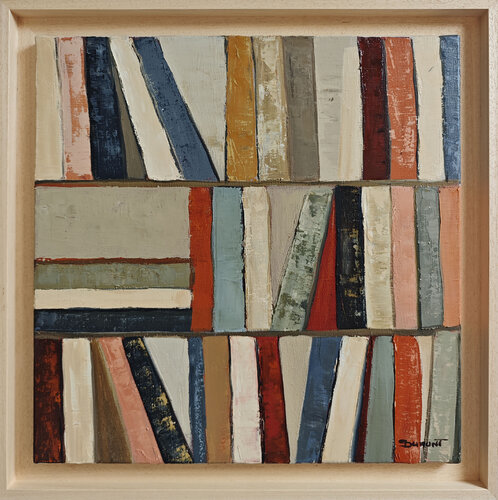 Affinités litteraires by Sophie Dumont, Painting for Sale on Select