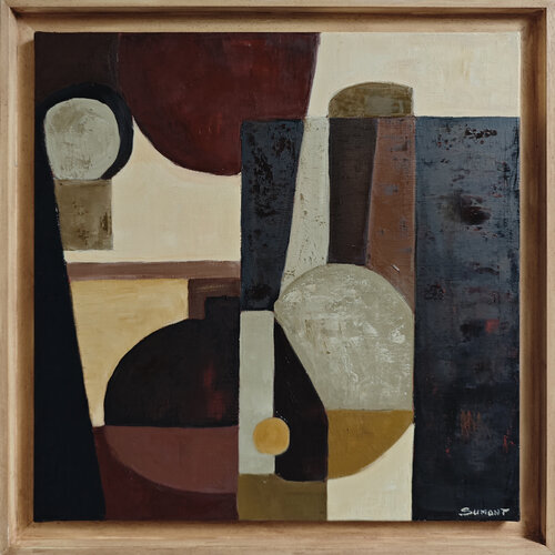 ce qui affleure by Sophie Dumont, Painting for Sale on Select