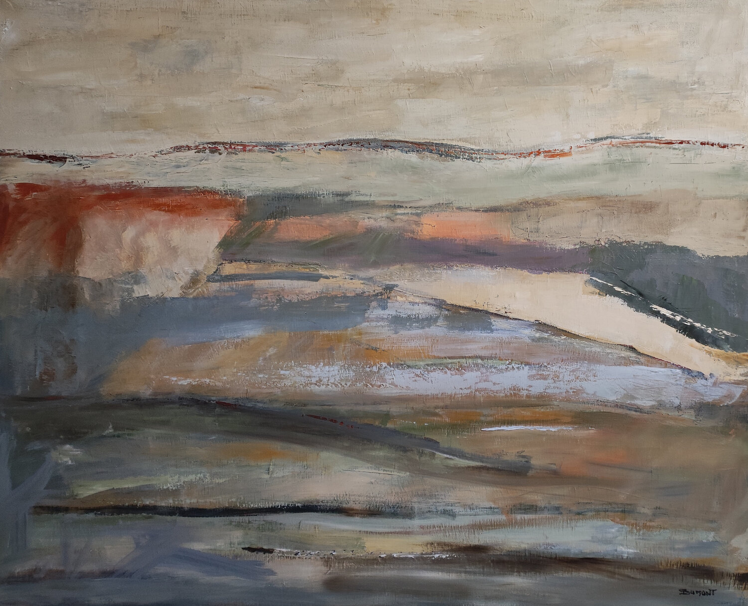 What lingers Sophie Dumont Original painting for sale