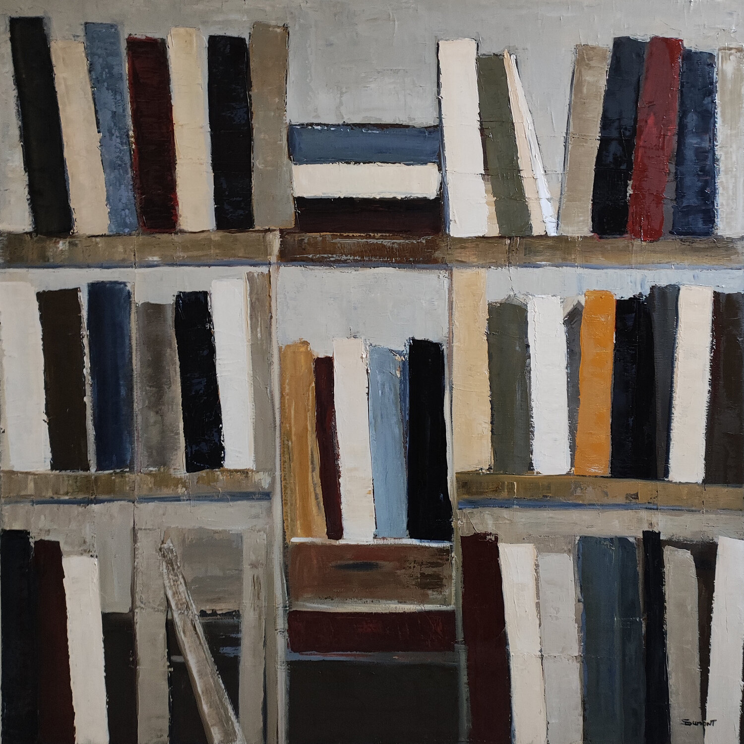 Mémoire en équilibre Sophie Dumont Original painting for sale