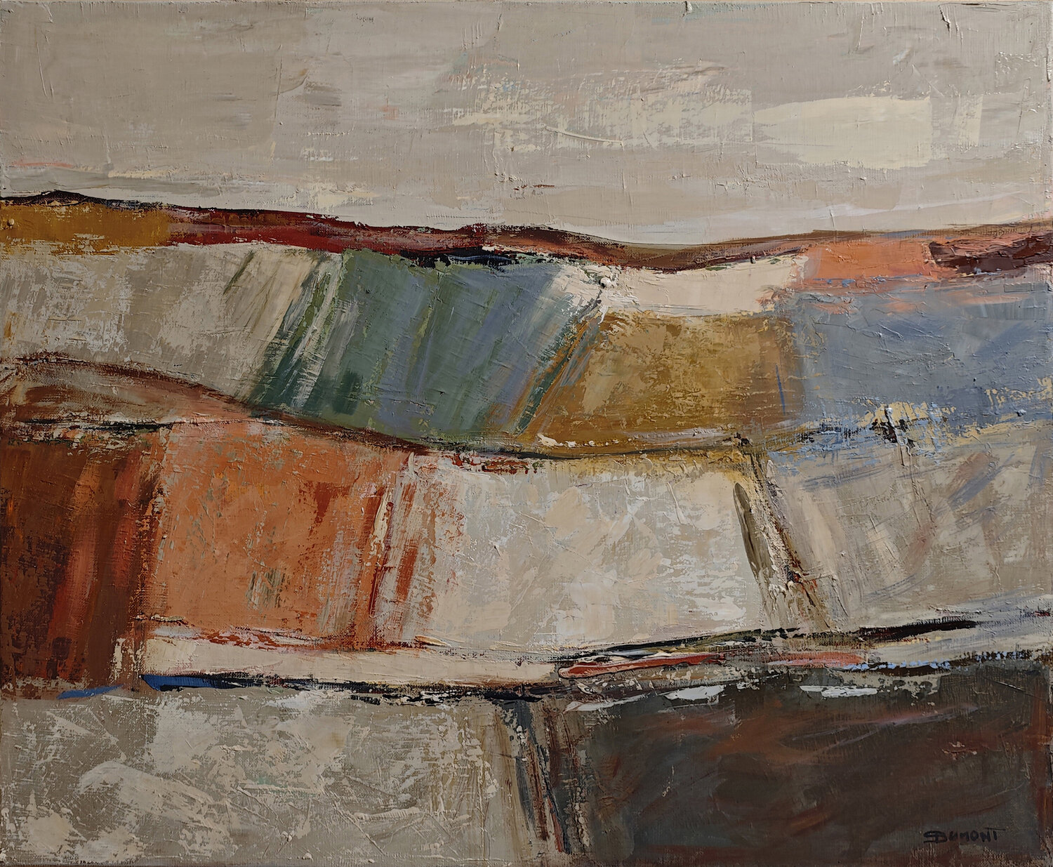 Temps calme Sophie Dumont Original painting for sale