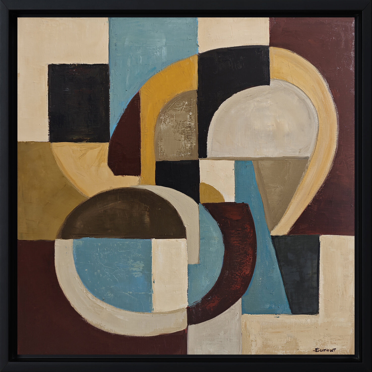 Zones de rencontre Sophie Dumont Original painting for sale