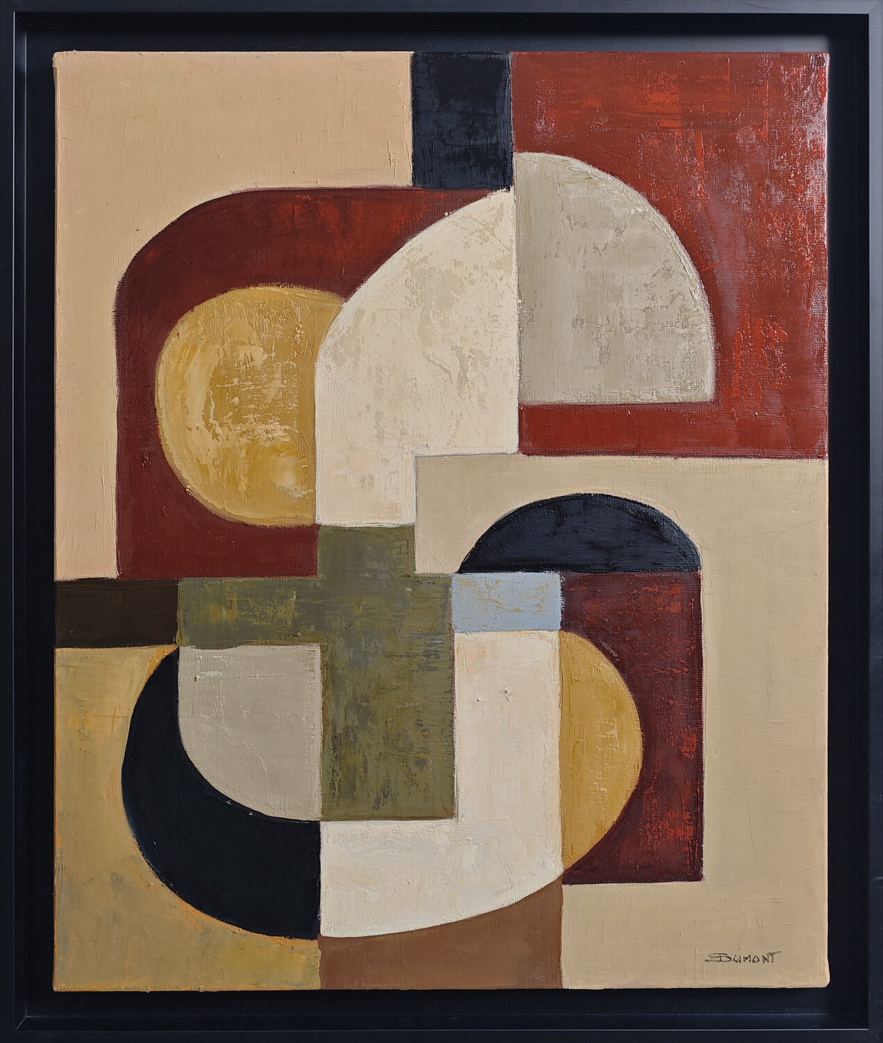 Structure interieure Sophie Dumont Original painting for sale
