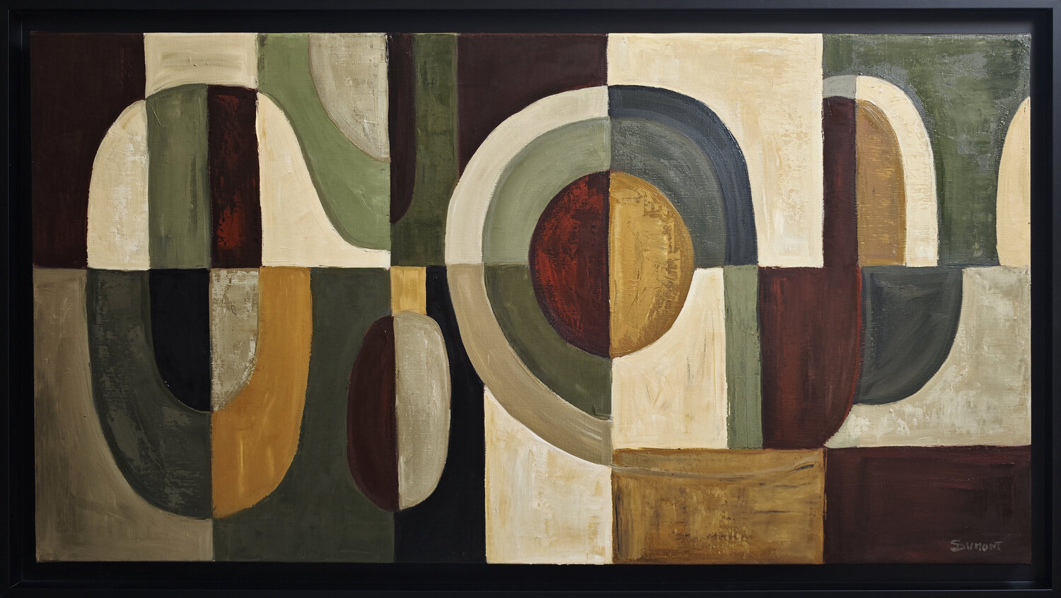 Les arches du temps Sophie Dumont Original painting for sale