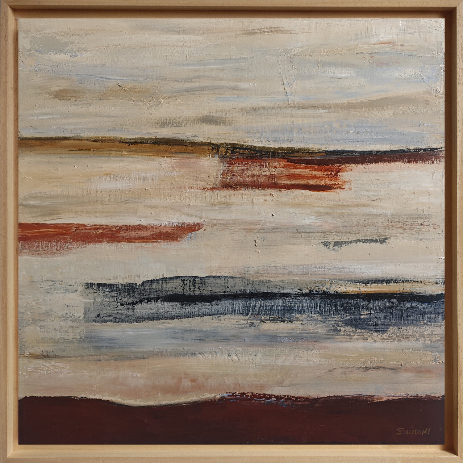 Horizon enfoui Sophie Dumont Original painting for sale