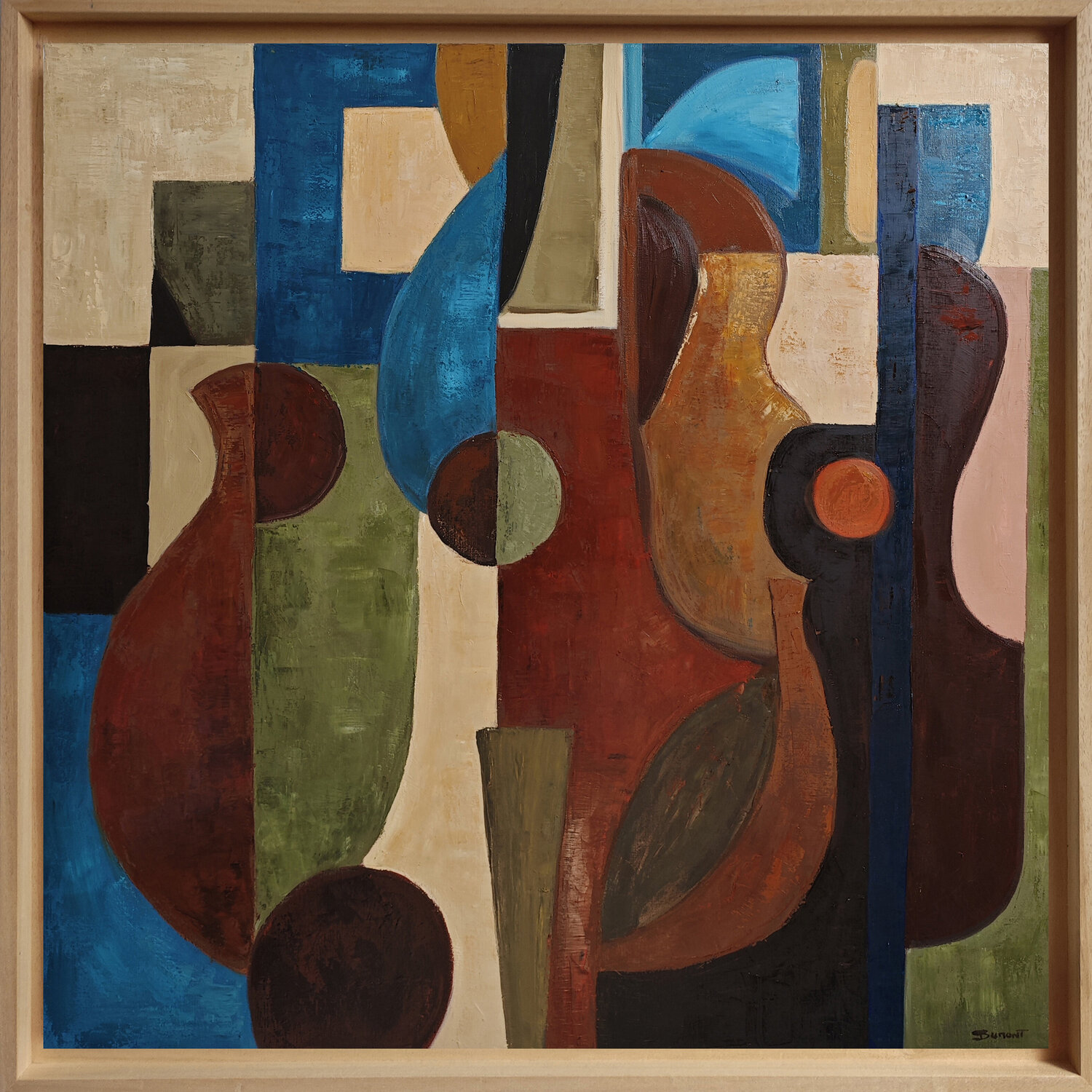 L'équilibre des voix Sophie Dumont Original painting for sale