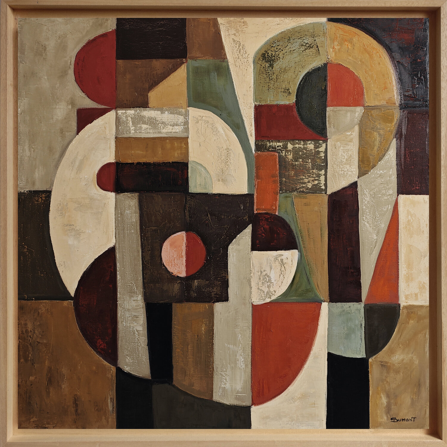 Le poids des couleurs Sophie Dumont Original painting for sale