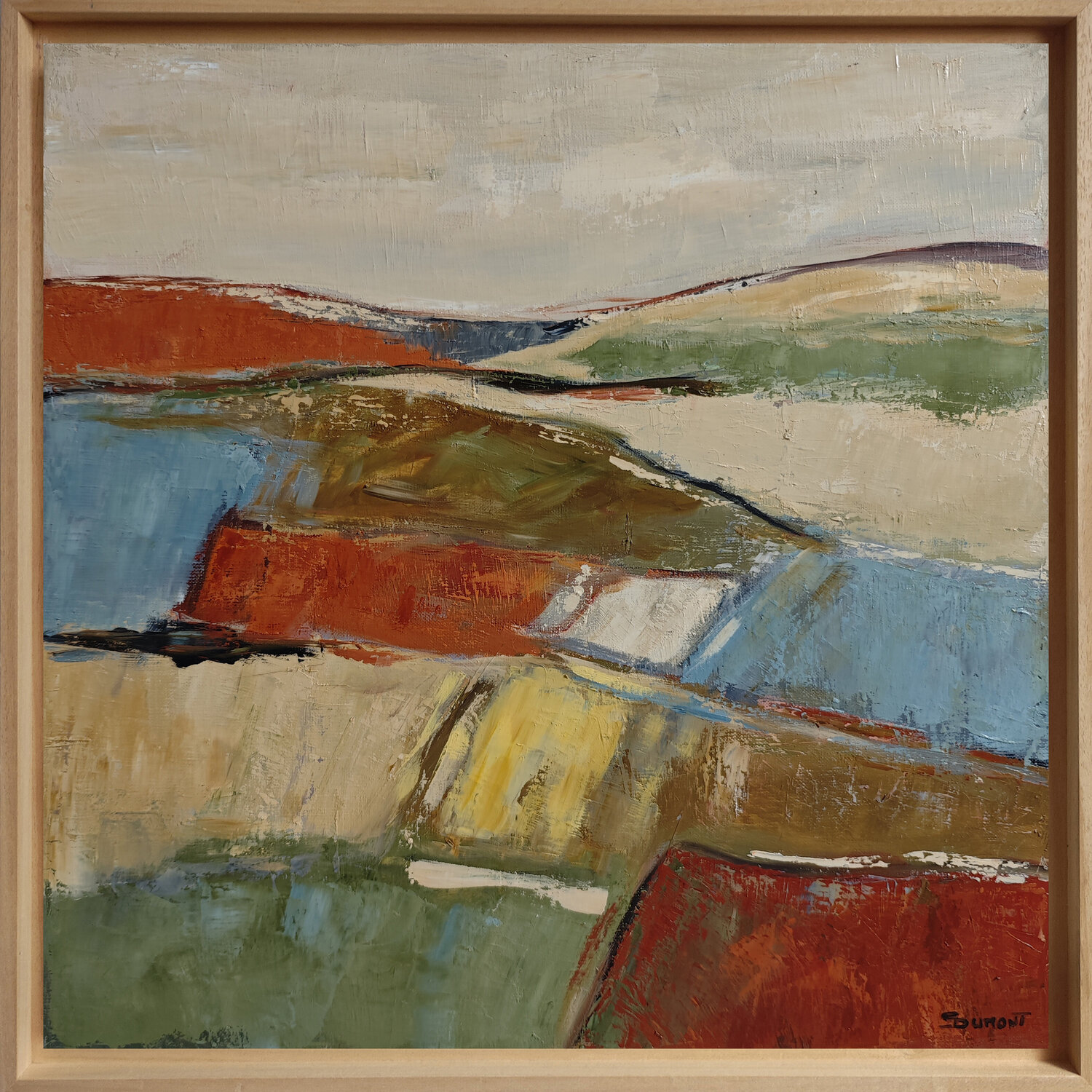 Vers l'éclaircie Sophie Dumont Original painting for sale