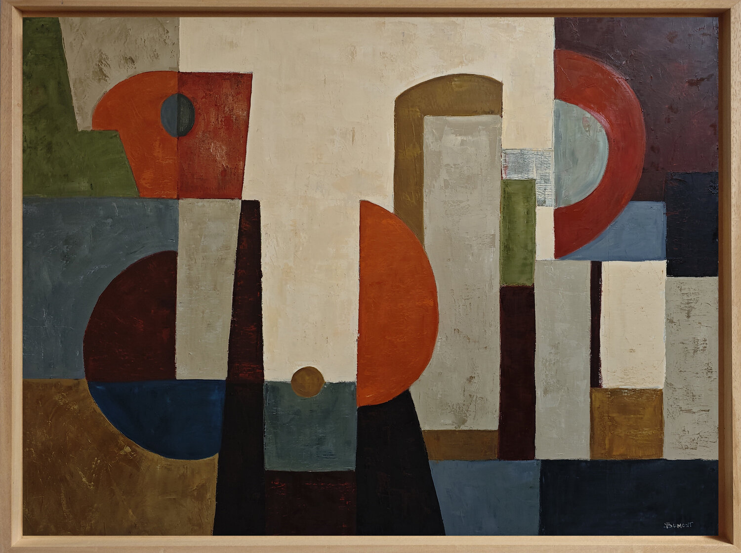 Conjonction Sophie Dumont Original painting for sale