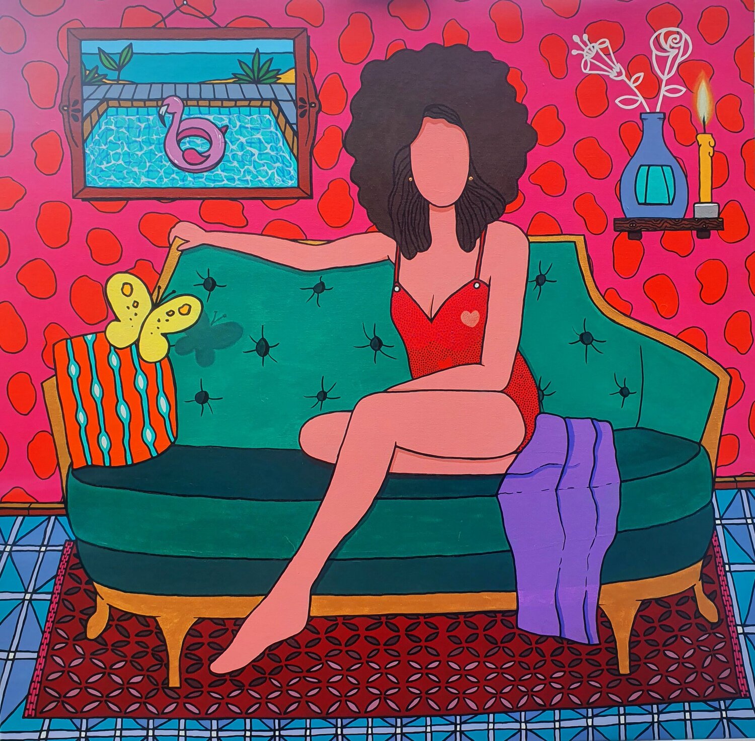 Querencia Suzanne Domenech Original painting for sale