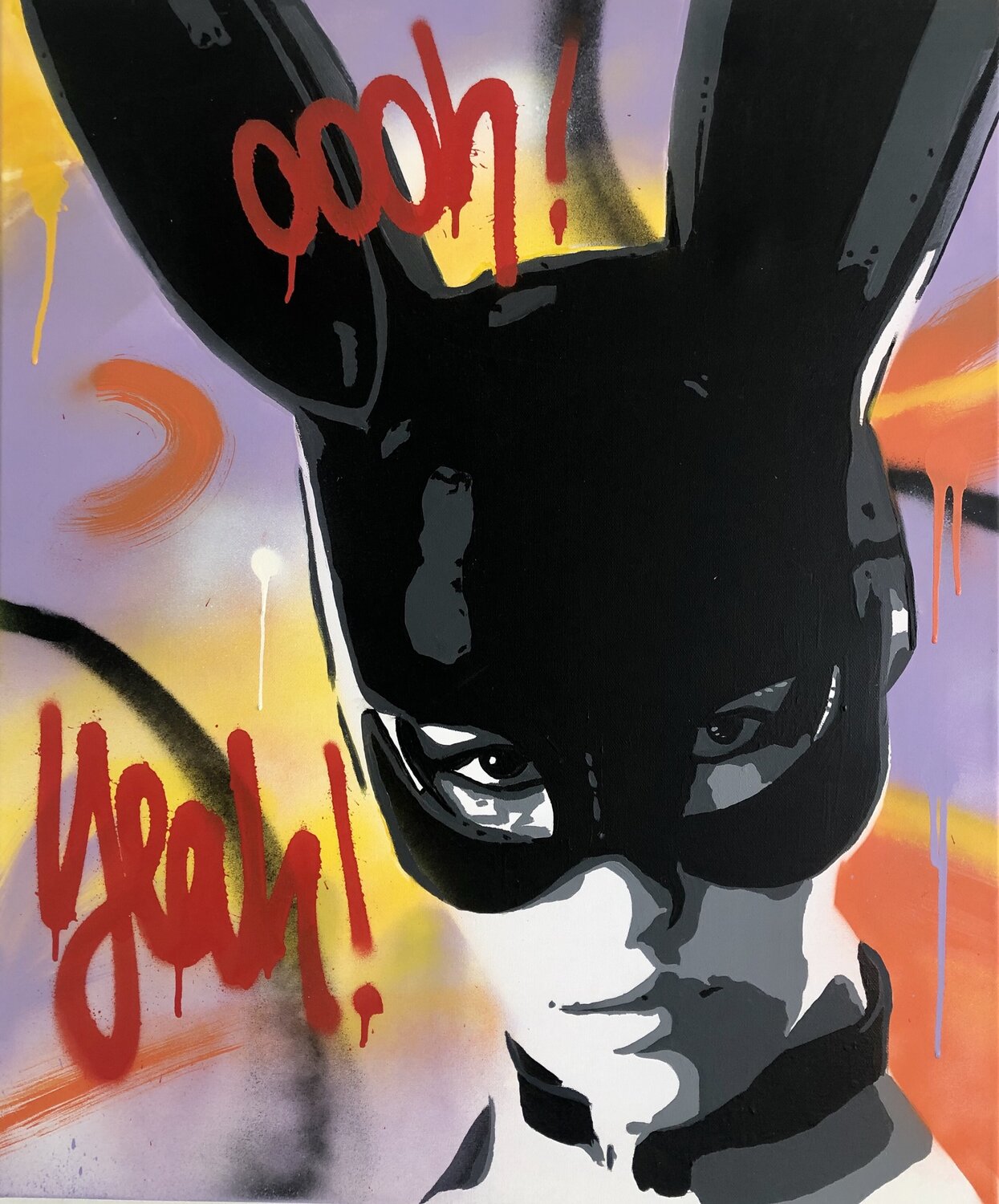 Oh ! Yeah ! jo y posso Original painting for sale
