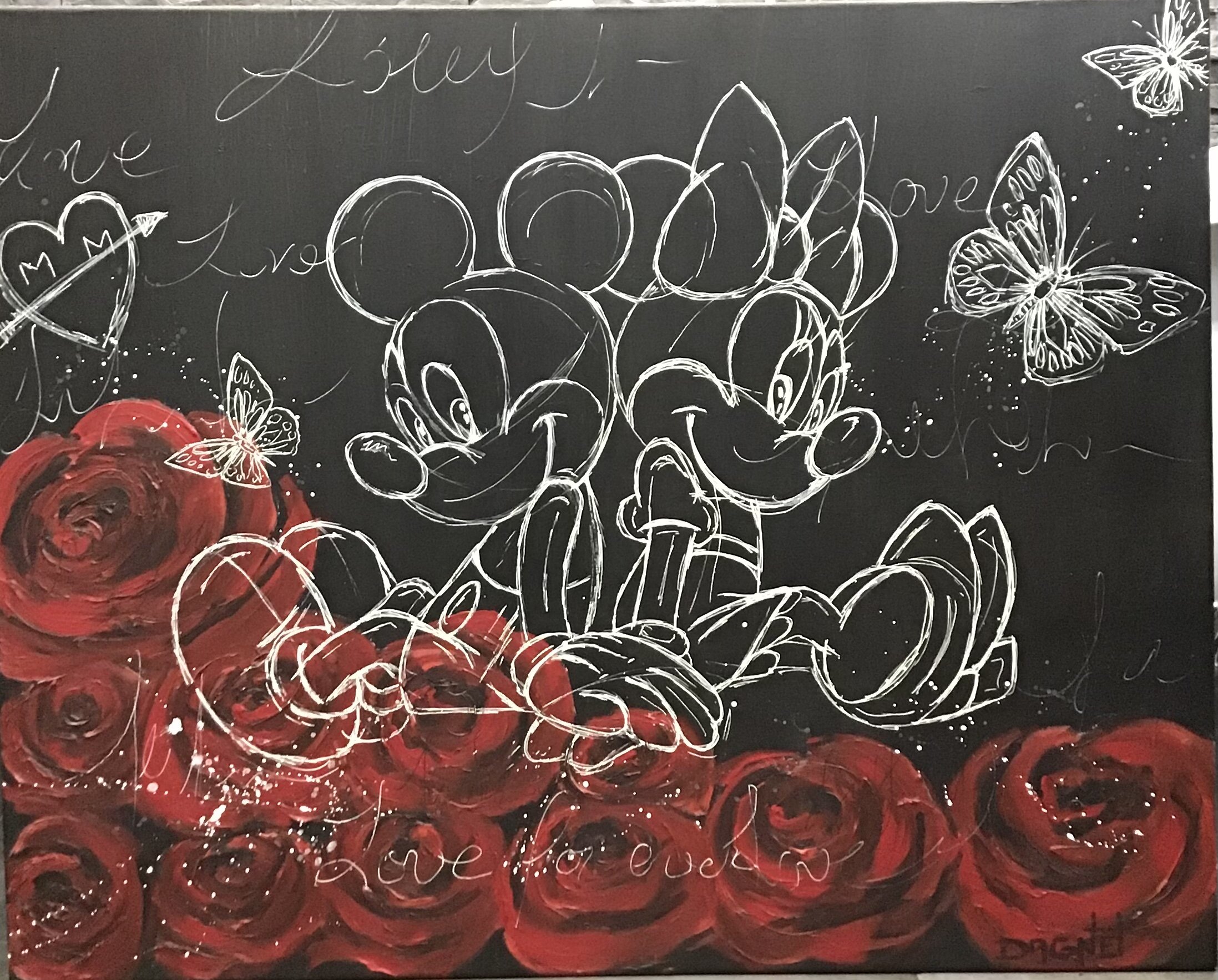 Mickey love for ever