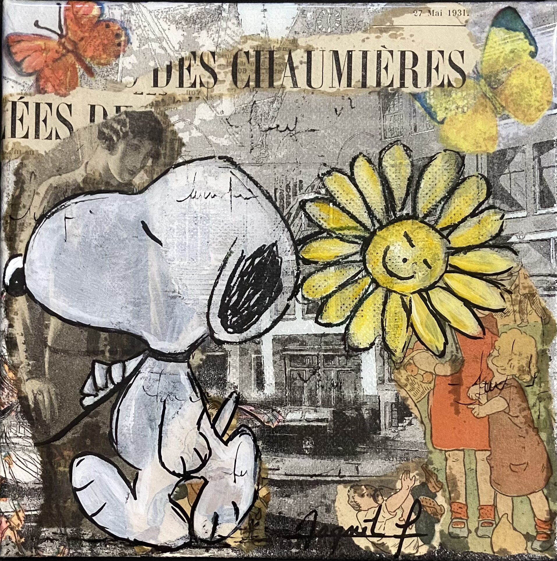 Snoopy flower