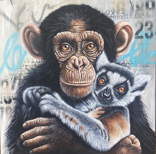 Urban unity by Fabienne Dagnet, Painting for Sale on Select