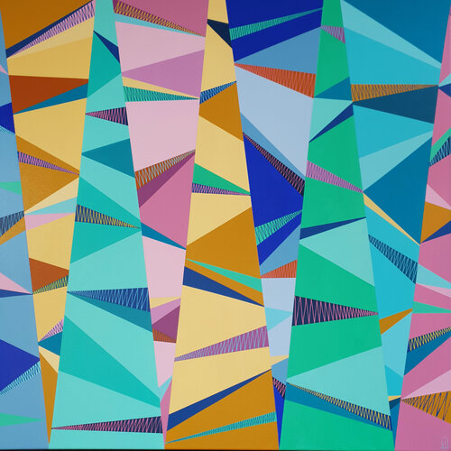 Magic Mountains by Diana Large, Painting for Sale on Select