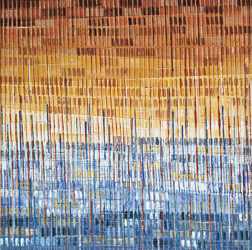 Sunset in the clouds by Diana Large, Painting for Sale on Select