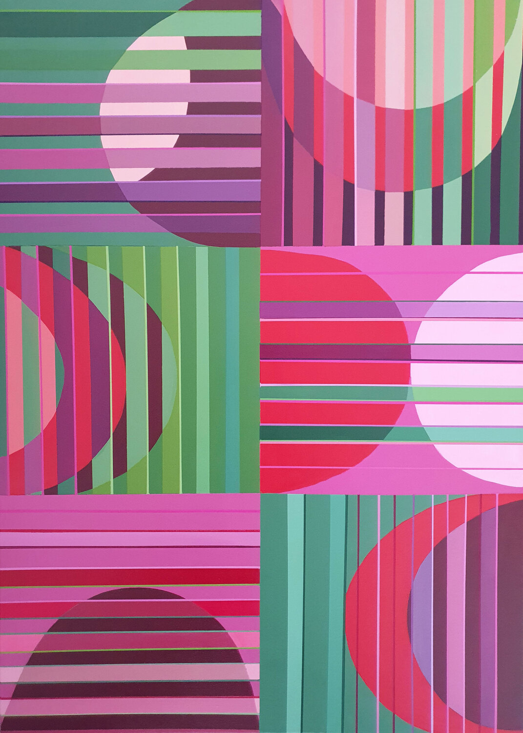 New horizon Diana Large Original painting for sale