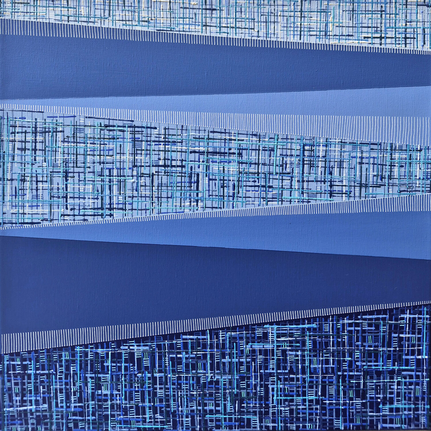 Clouds Frequency Diana Large Original painting for sale
