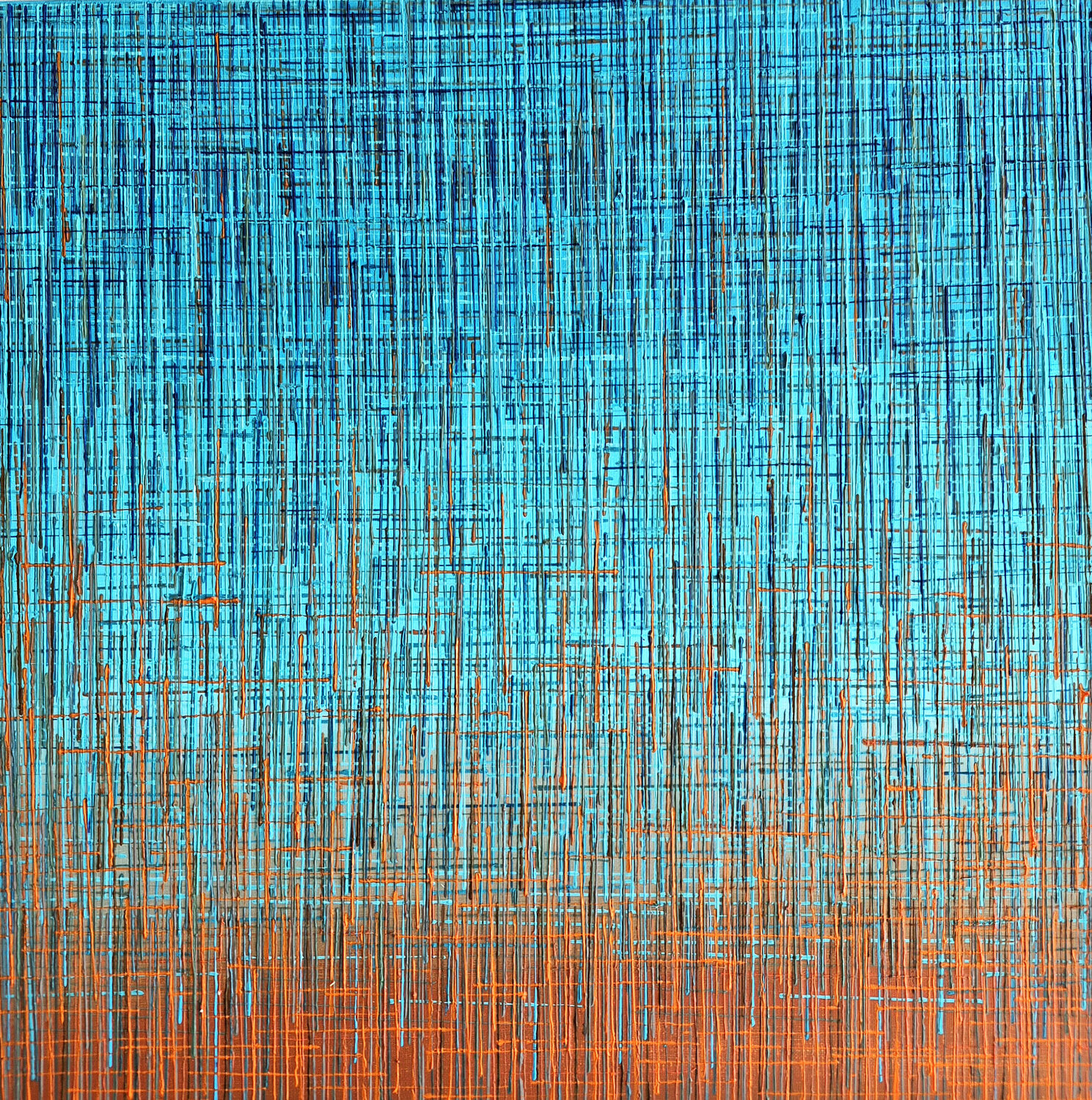 When everything slows down Diana Large Original painting for sale