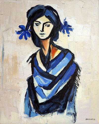 Before the Word by Christos Baloukos, Painting for Sale on Select