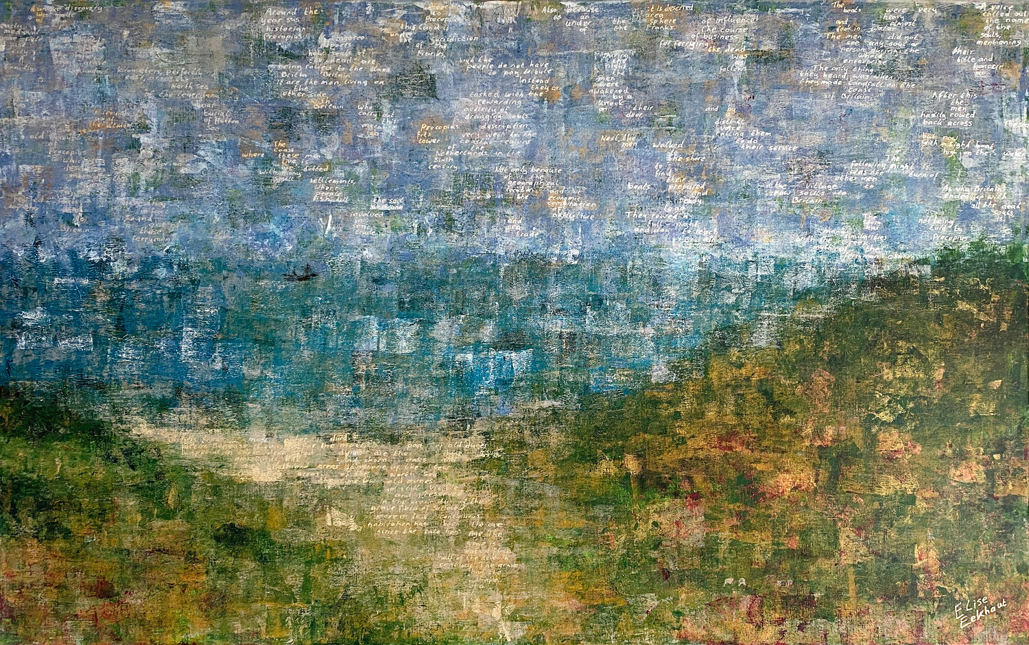 Buried Land 03 | Solleveld Elise Eekhout Original painting for sale
