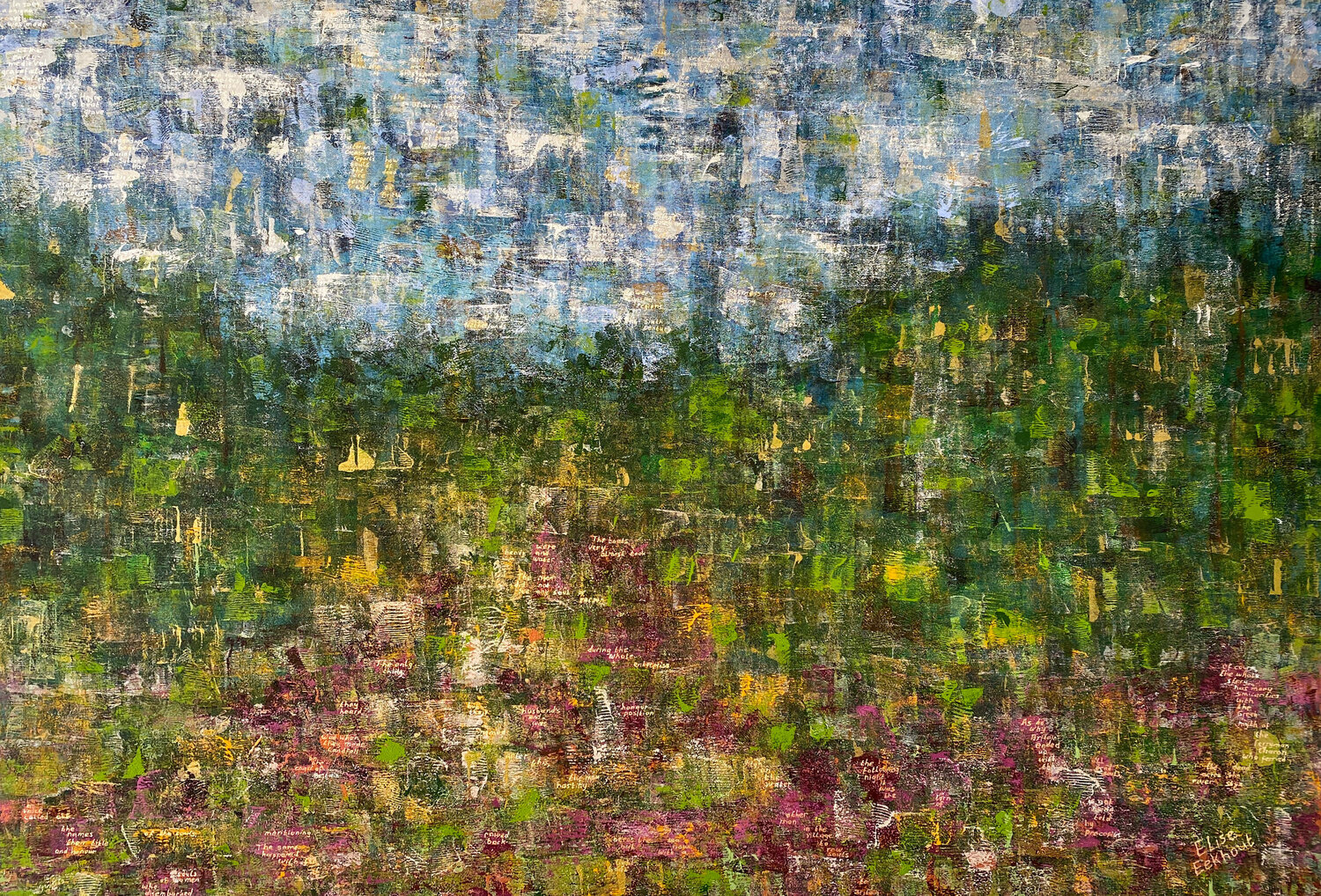 Buried Land 02 | Solleveld Elise Eekhout Original painting for sale