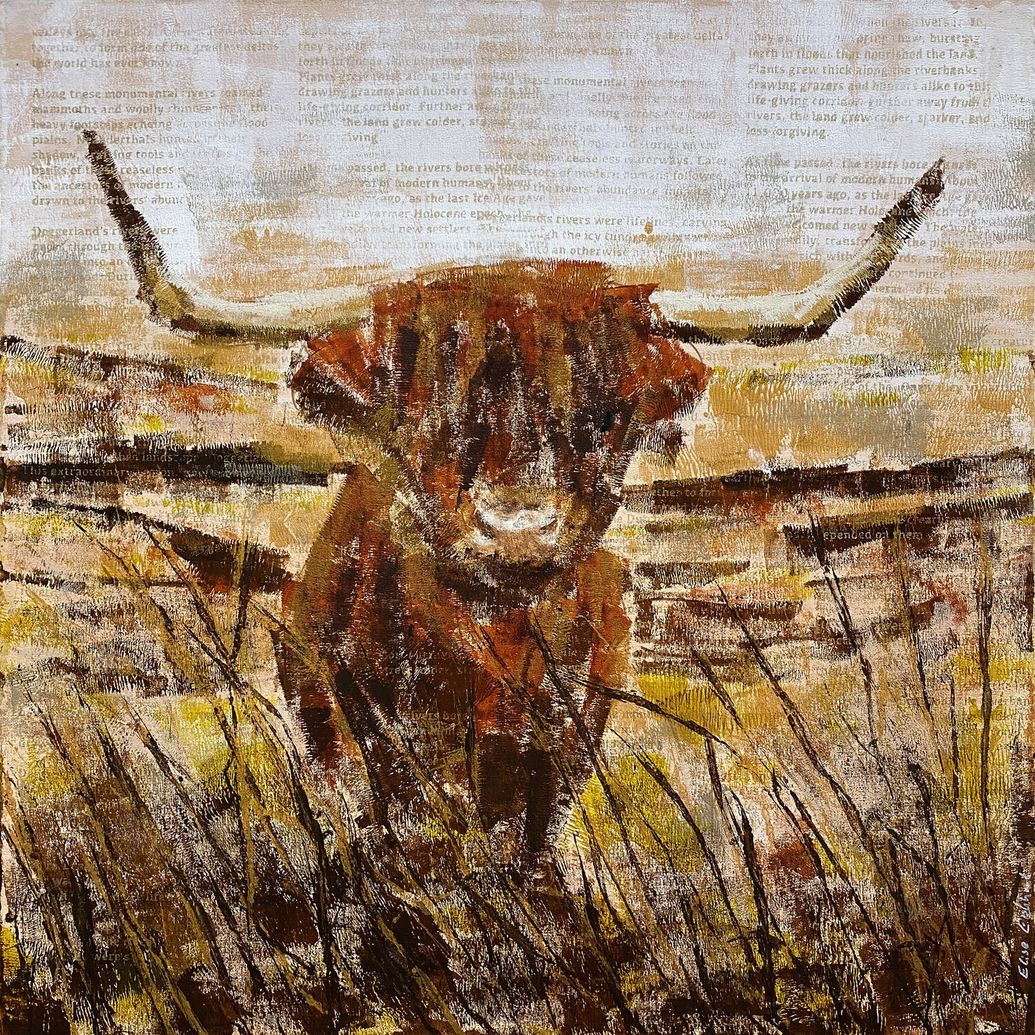 Highlands Elise Eekhout Original painting for sale
