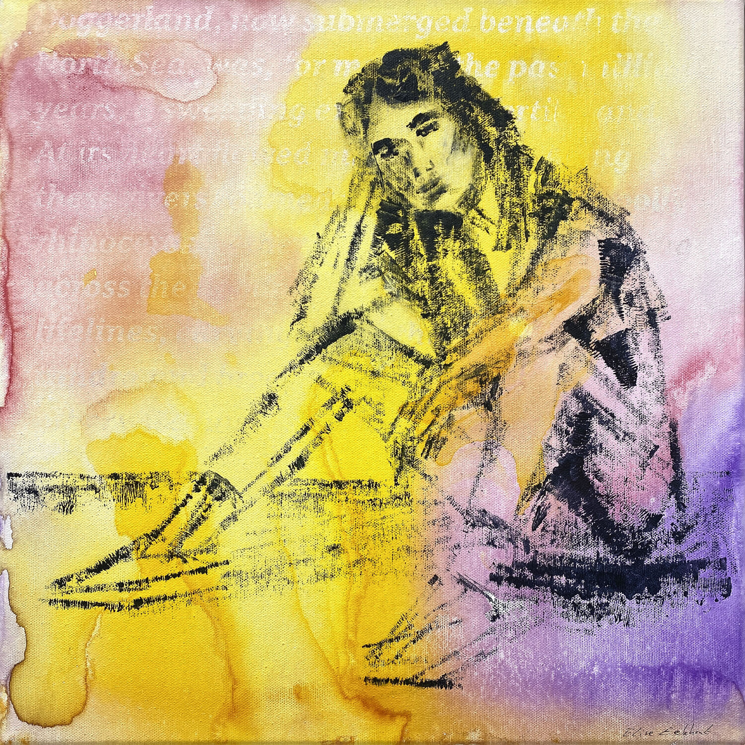 Thinker - Tessa Elise Eekhout Original painting for sale