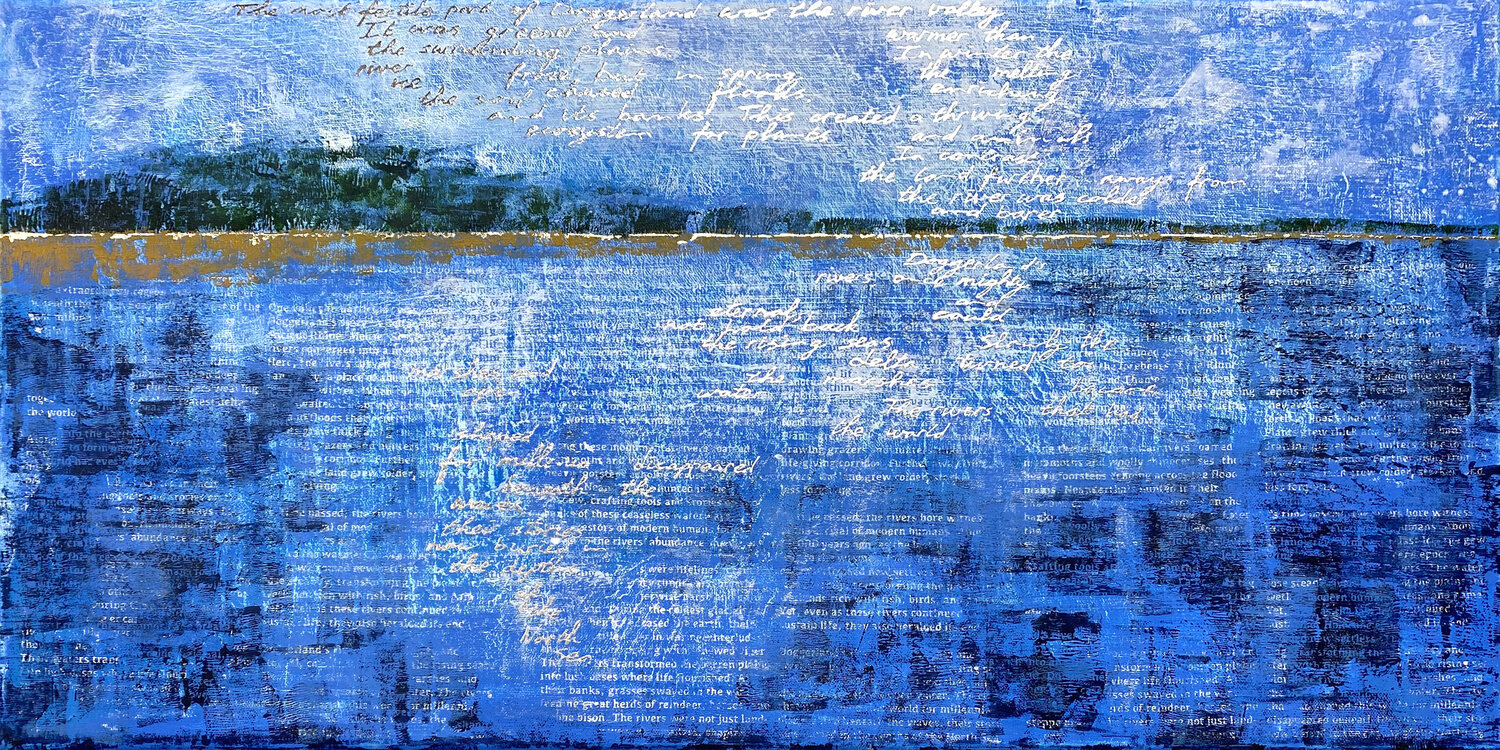 Traces of Thought 10 Elise Eekhout Original painting for sale